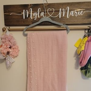 Newborn Lace Pearl Swaddle for Photo Shoot